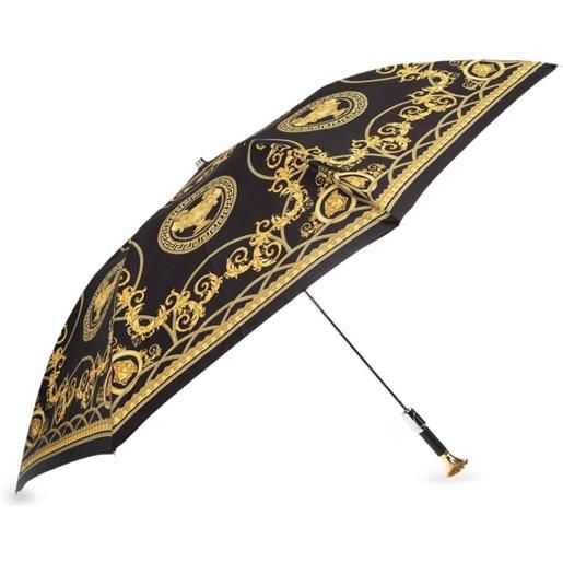 Versace Home ombrello con stampa - nero