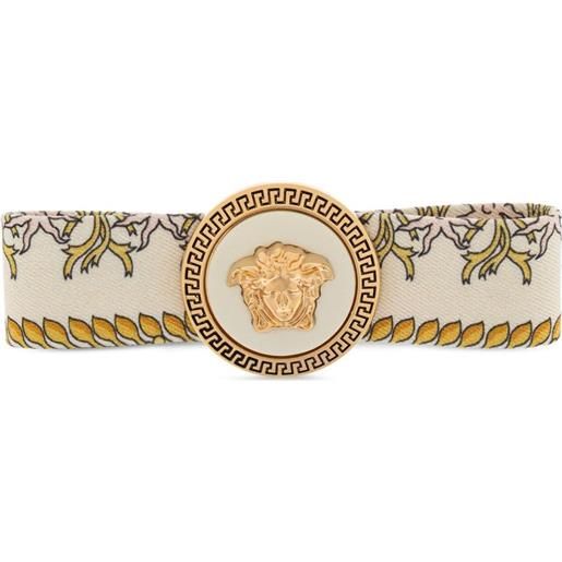 Versace fermacapelli medusa head - bianco