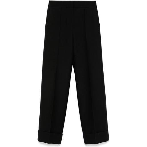 Valentino Garavani pantaloni in crêpe - nero