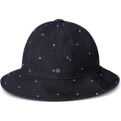 Maison Michel cappello denim mara - blu