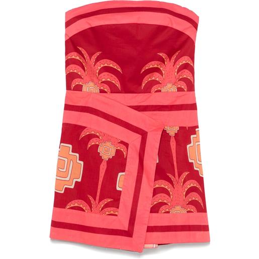 Johanna Ortiz abito corto ritual - rosa