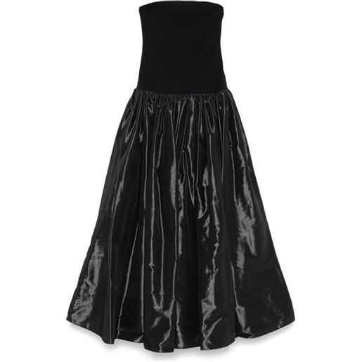 Coperni abito princess con corpetto - nero