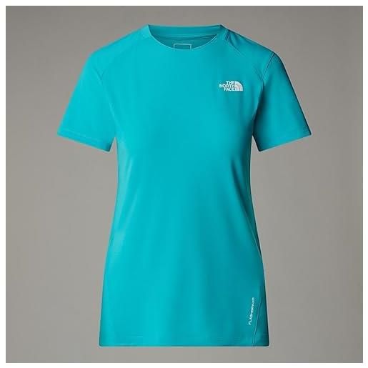 THE NORTH FACE nf0a8bt56ib w lightning alpine s/s t-shirt donna galactic blue taglia s