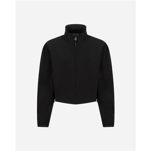 Calvin klein sport ripstop coulisse w - felpa - donna - nero