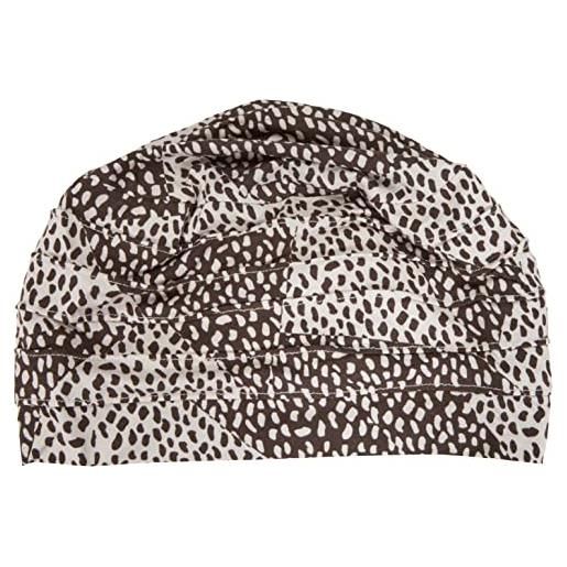 Christine Headwear yoga turban-printed fascia per la testa, patchwork leo, taglia unica donna