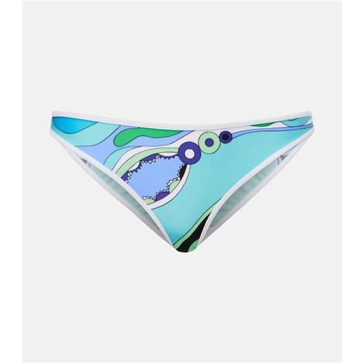 Pucci slip bikini orchidee con stampa