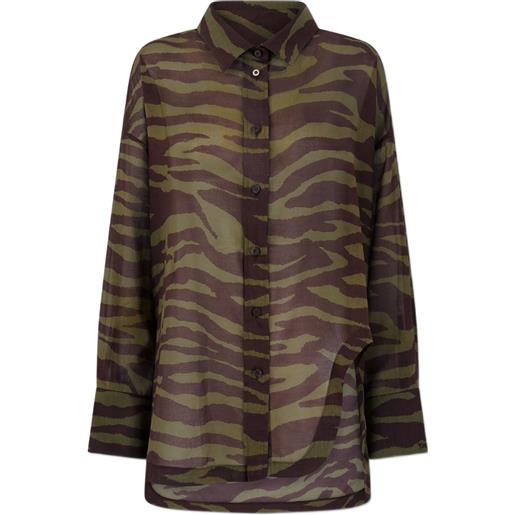 The Attico camicia estate meravigliosa - marrone