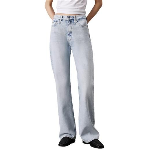 CALVIN KLEIN jeans authentich bootcut lung 32 donna