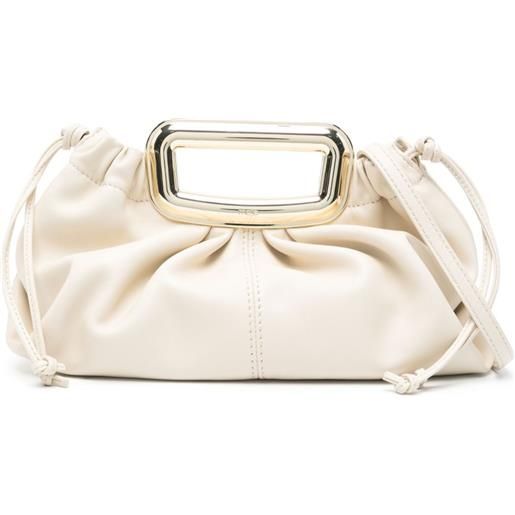 Maje clutch con manico - toni neutri
