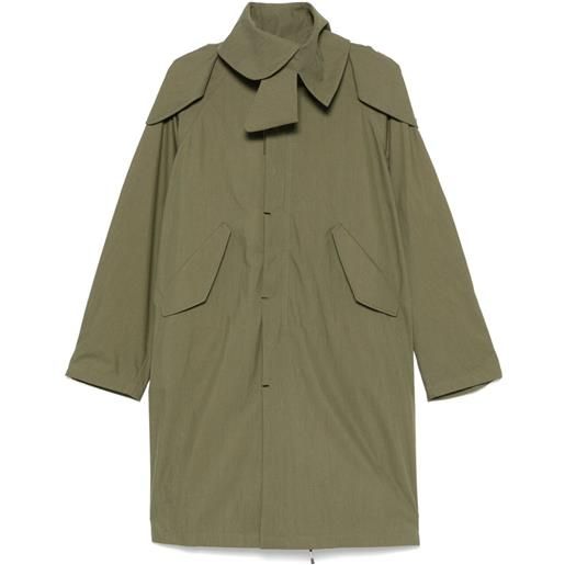 Post Archive Faction parka con cappuccio - verde