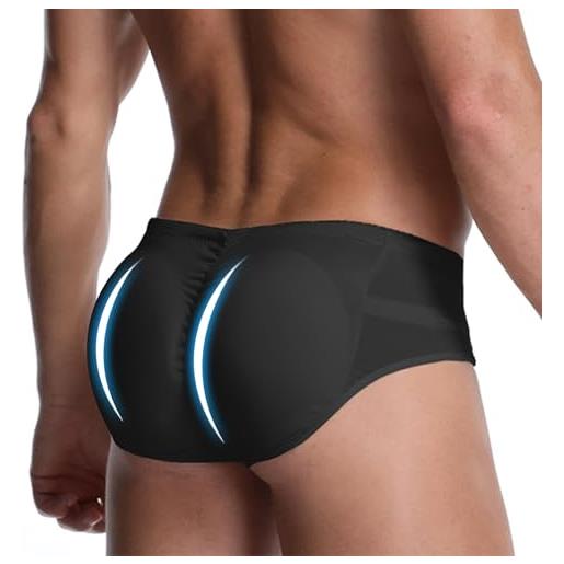 Oudrspo Slip Boxer Intimo Da Uomo A Pois Rossi E Bianchi Con Elastico - Foto 12