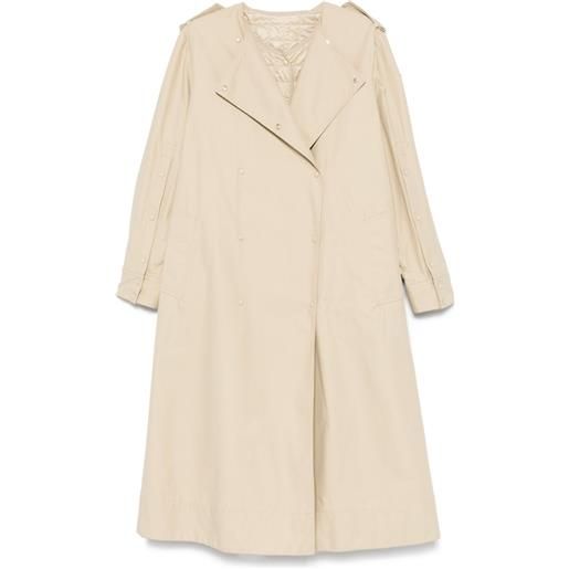 Moncler trench gourdon - toni neutri