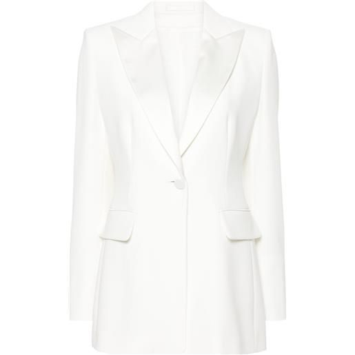 Max Mara blazer plinio monopetto - bianco