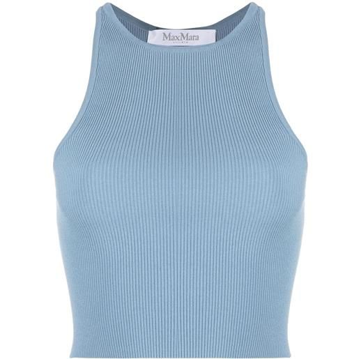 Max Mara top - blu