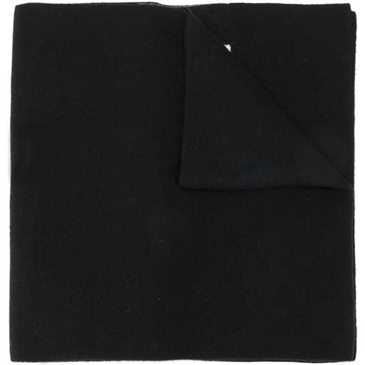 DSQUARED2 sciarpa icon con stampa - nero
