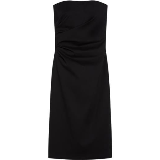 Max Mara Studio abito bustier in gabardina