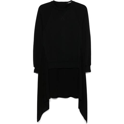Undercover tunica in maglia fine - nero