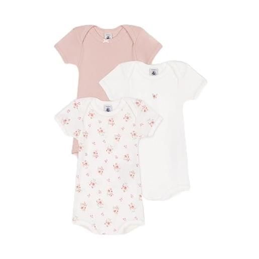Petit Bateau a0be1 body a maniche corte bimba 0-24 variante 1 3 anni