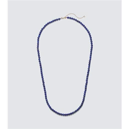 Mateo collana in oro 14kt con lapislazzuli