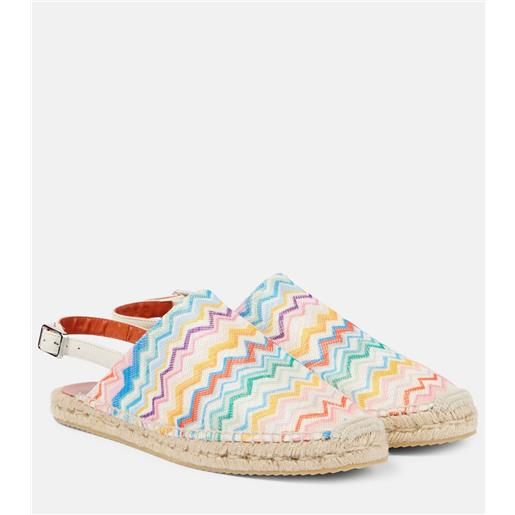 Missoni espadrillas a zig-zag