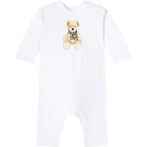 Burberry Kids baby - tutina in cotone con stampa