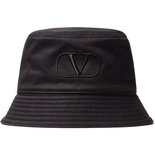 Valentino Garavani cappello bucket vlogo signature - nero