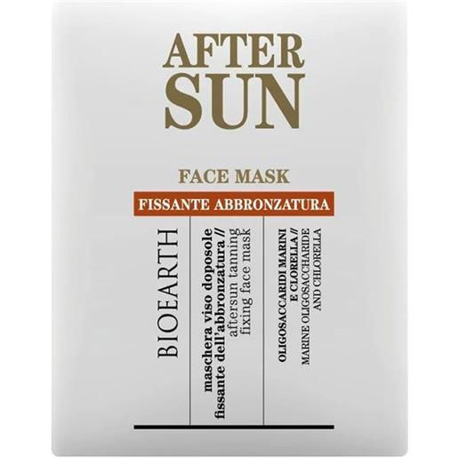 Bioearth maschera viso fissante abbronzante 15ml