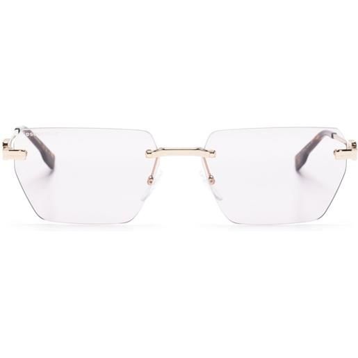 DSQUARED2 EYEWEAR occhiali da sole 0102/s squadrati - oro