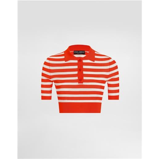 Dolce & Gabbana polo in viscosa
