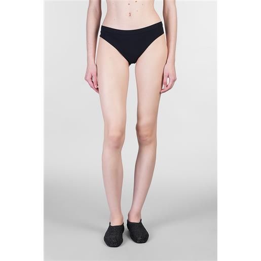 Jil Sander beachwear in poliammide nera