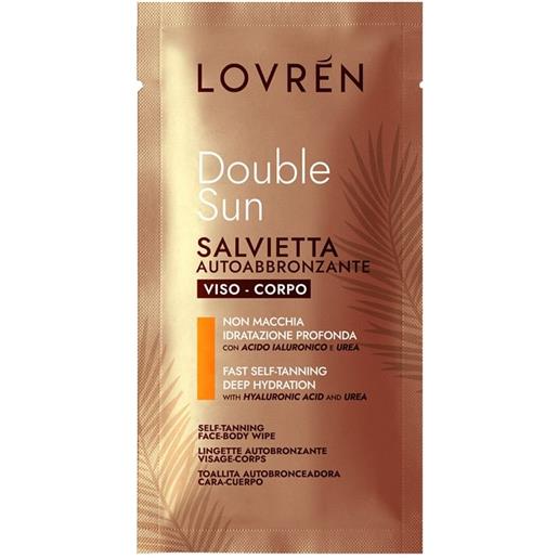 Clinicalfarma lovren solaire salviette autoabbronzanti doublesun