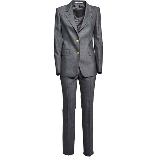 Tagliatore completo monopetto - grigio