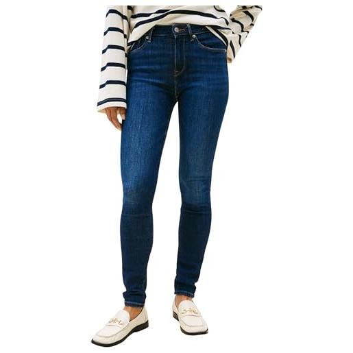 Tommy Hilfiger donna jeans como skinny fit, blu (nos dark blue), 32w/29l