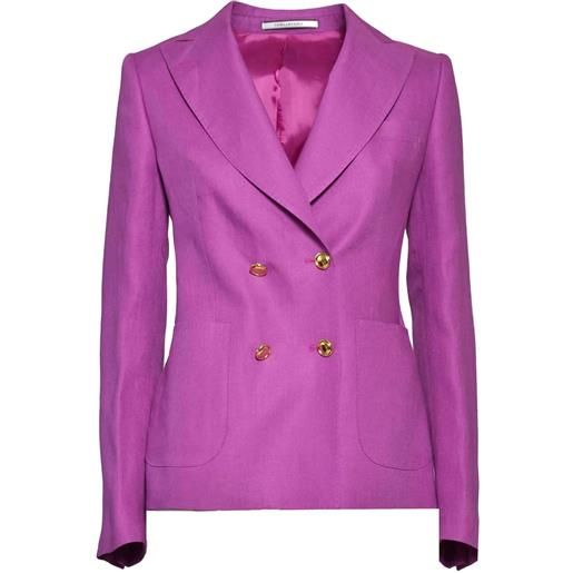 Tagliatore blazer doppiopetto - viola
