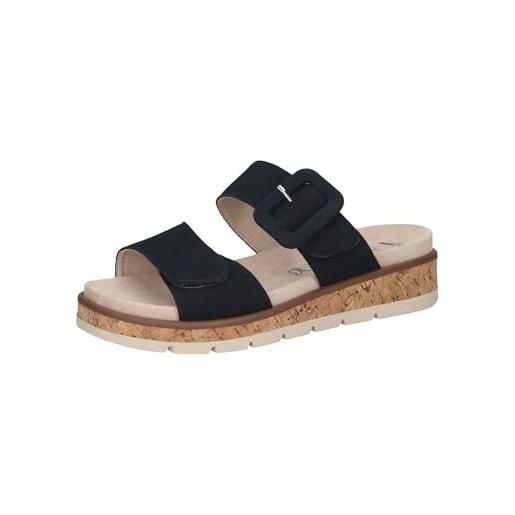 CAPRICE damen 9-27206-44, mocassino donna, ocean suede, 37 eu