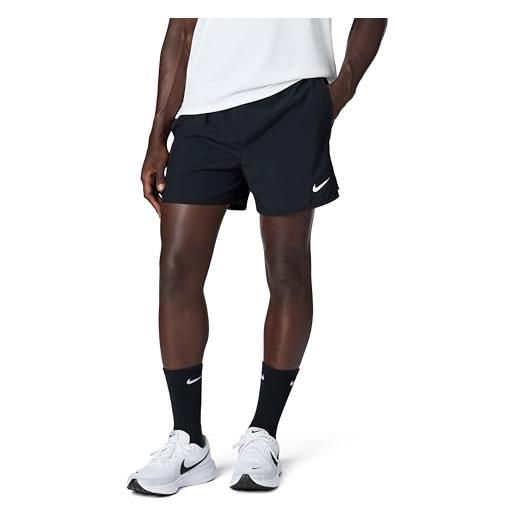 Nike df challenger pantaloncini, nero/nero/nero/reflective s, xxl uomo
