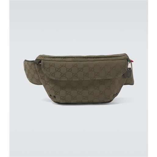 Gucci cintura large in canvas gg