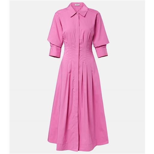 Simkhai abito chemisier jazz in popeline di misto cotone