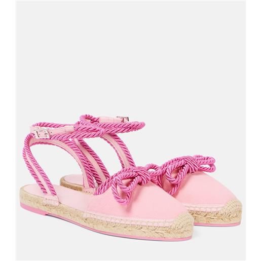 Mach & Mach espadrillas con fiocco