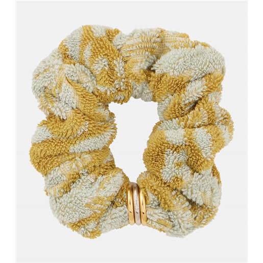 Chloe chloã© scrunchie in spugna con stampa floreale