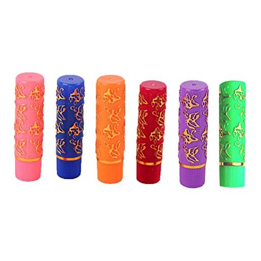 YFSAN 6pcs cambi di temperatura color rossetti, rossetto marocchino tubo farfalla che idrata i rossetti duraturi, il colore delle farfalle che cambia rossetto per le donne