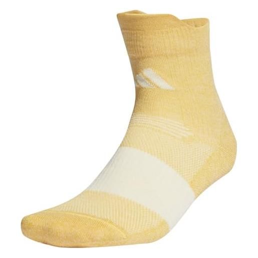 adidas running x supernova socks 1 pair, calzini supernova unisex - adulto, spark/ivory, 37-40