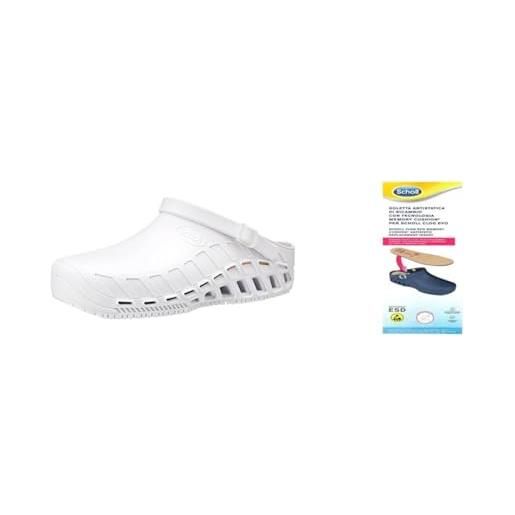 Zoccoli Da Lavoro Unisex SECHRITE - Antiscivolo, Impermeabili, Per Cuoco, Infermiere, Giardinaggio - Vestibilità Comoda