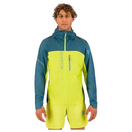 Karpos uomo lavaredo rain evo giacca, primrose-stargazer, xl