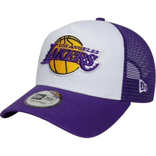 NEW ERA cappellino nba side patch trucker lakers