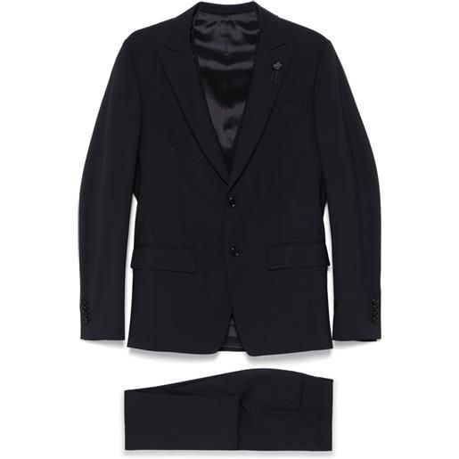 Lardini completo con dettaglio spilla - blu