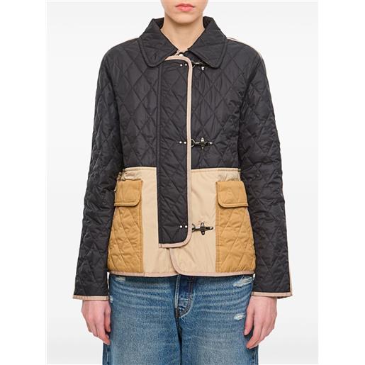 Fay giacca trapuntata - nero