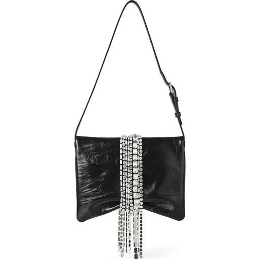 Jimmy Choo borsa a spalla zandra - nero