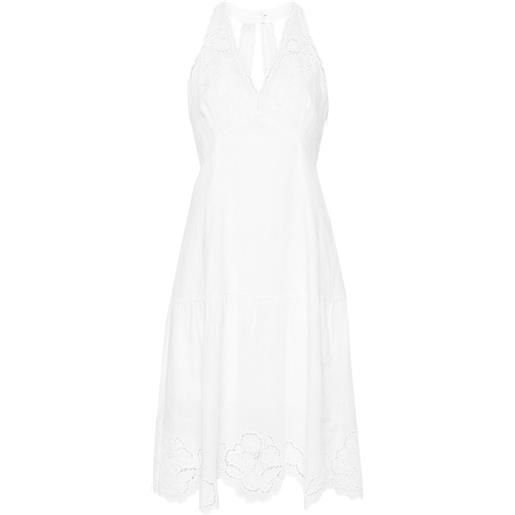TWINSET abito midi - bianco