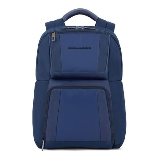 PIQUADRO, computer and i. Pad© backpack with pockets for air, blu